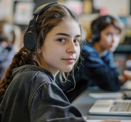 Студентка записана на курси польської C1, C2 у Києві