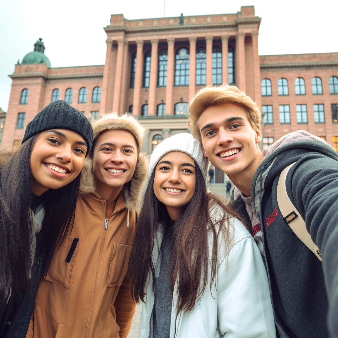 щасливі вступники після подачі присяжного перекладу